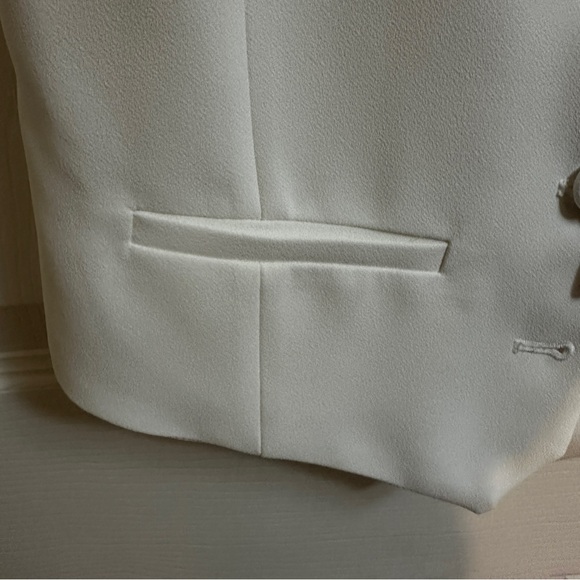 Women's White Vest Mango NET sz S - Picture 5 of 9